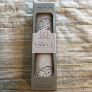Swaddle blanket.
